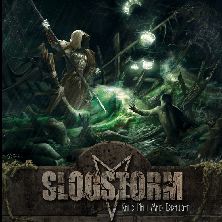 Cover art for CD music record “Slogstorm”